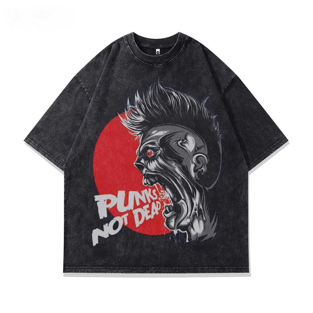 Men's short sleeve T-shirt with character print in loose fit pure cotton fabric