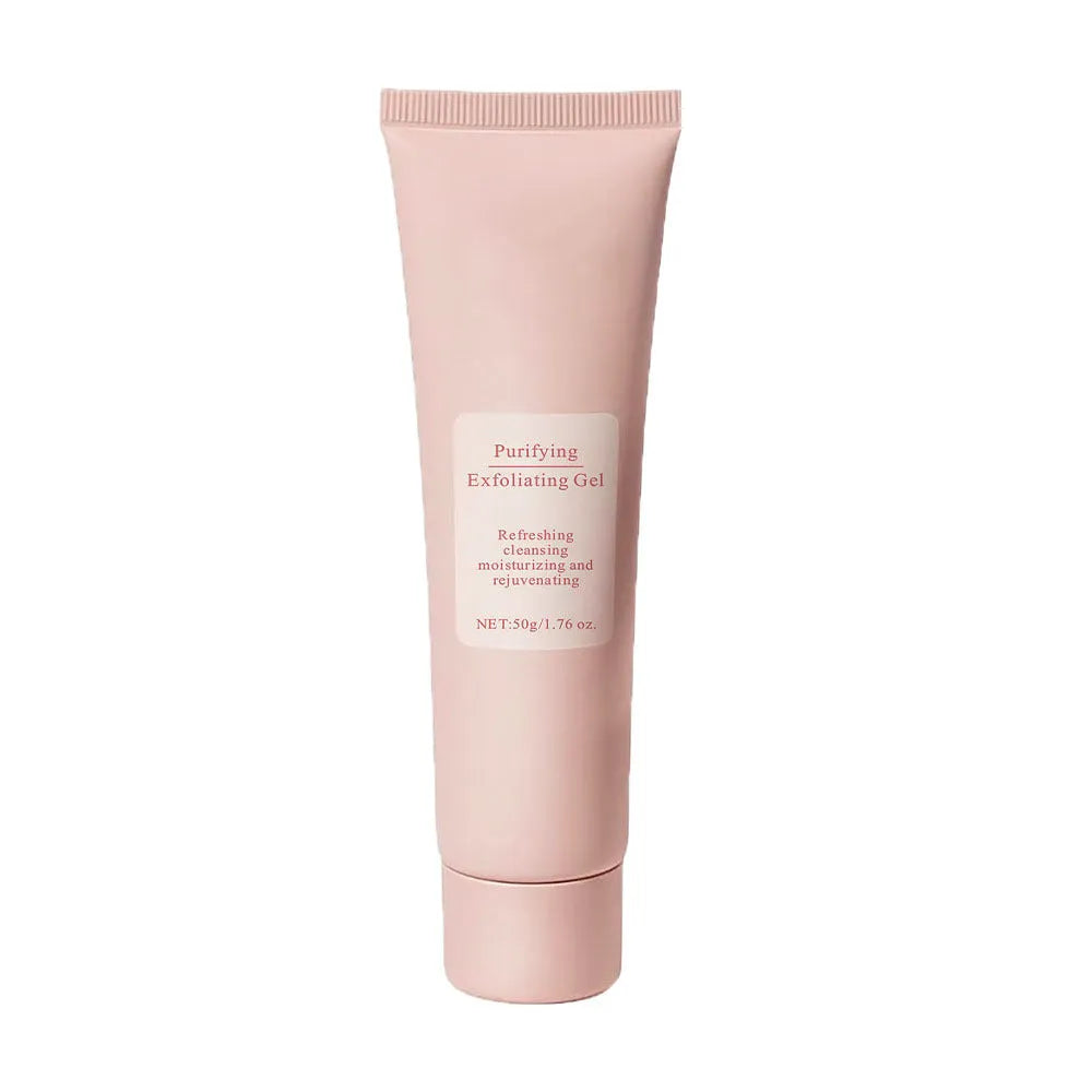 132g moisturising facial exfoliating gel scrub in packaging for universal skin types