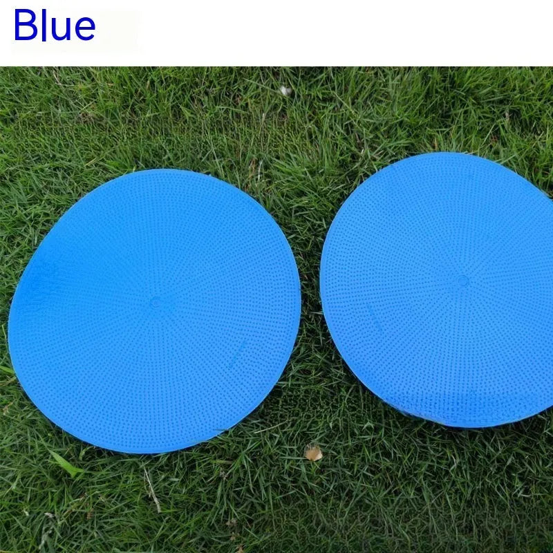 23cm diameter TPE football training marker disc in bright colours for field practice