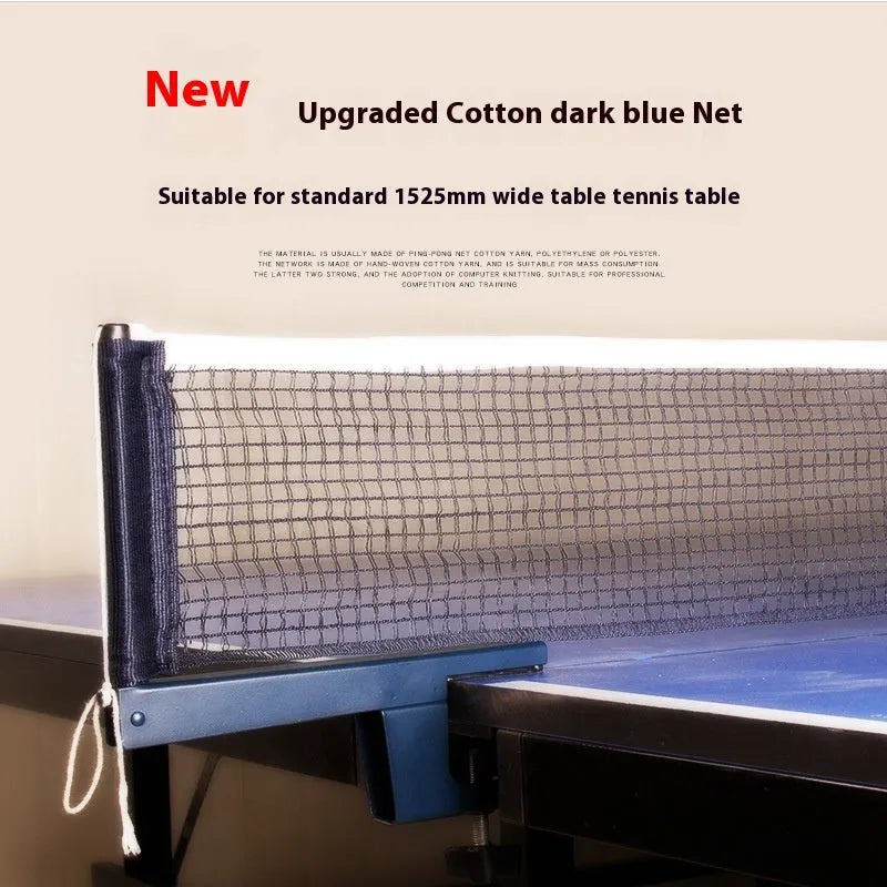 Table tennis post with universal large clip for indoor tables