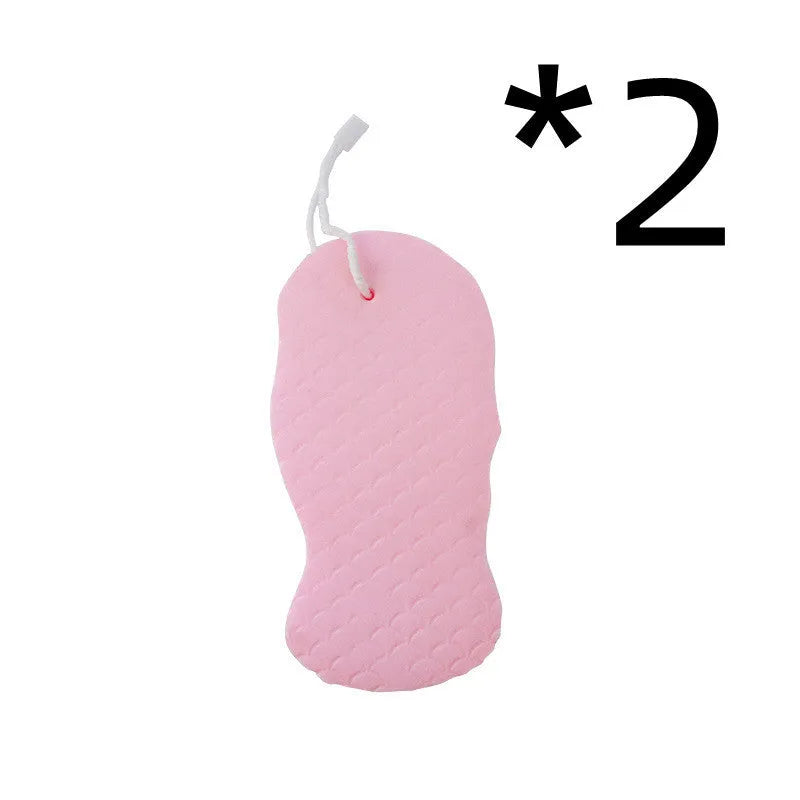 3D fish scale pattern bath sponge ball in white, grey, pink, or light blue colour.