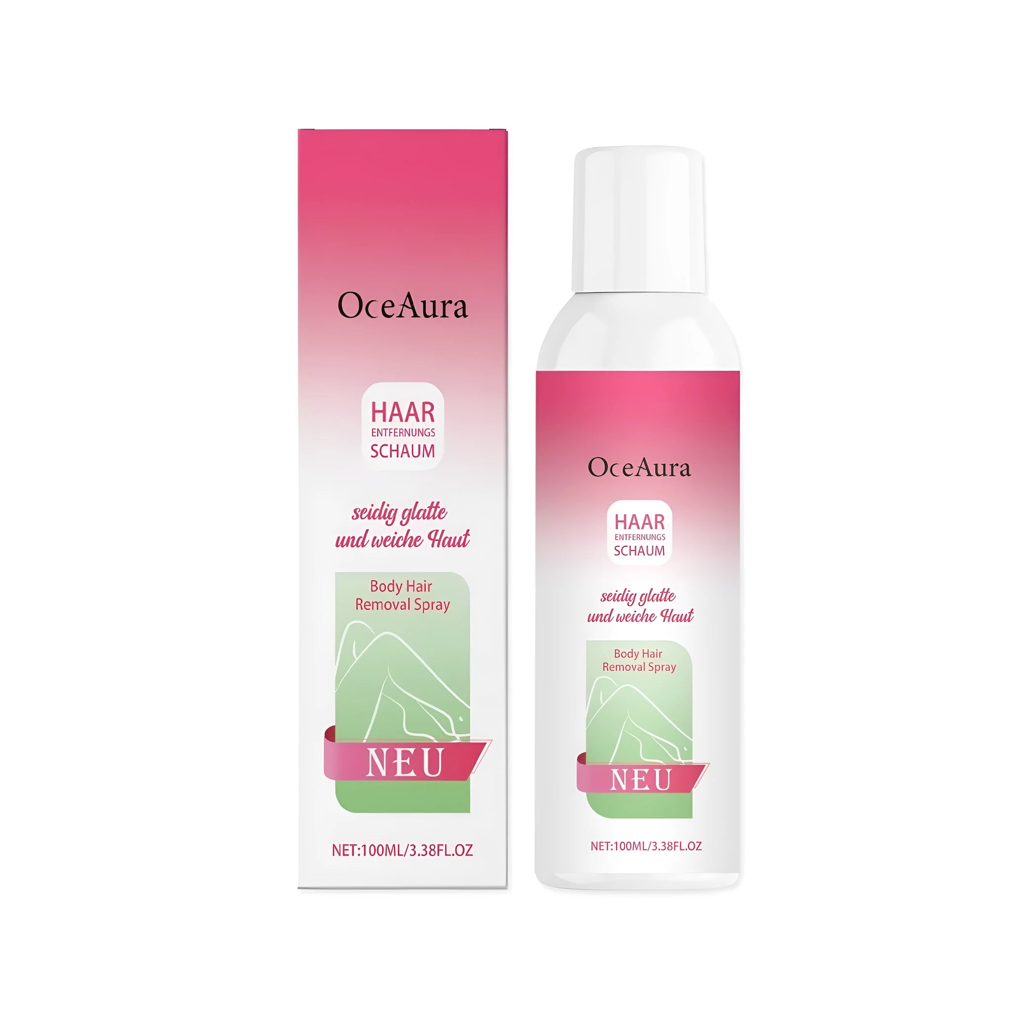 100ml body hair removal spray bottle with depilatory cream and calcium thioacetate formula