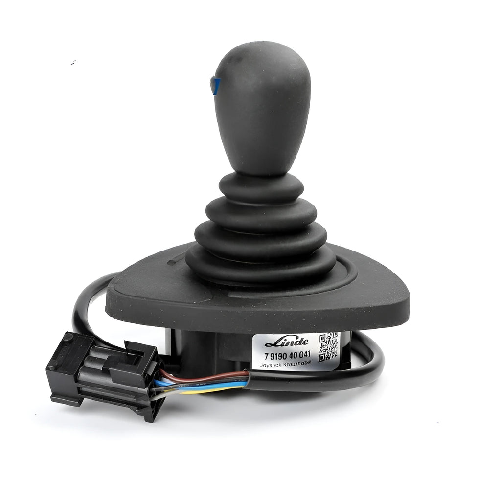 Black ABS plastic hydraulic control lever steering wheel for forklift accessories