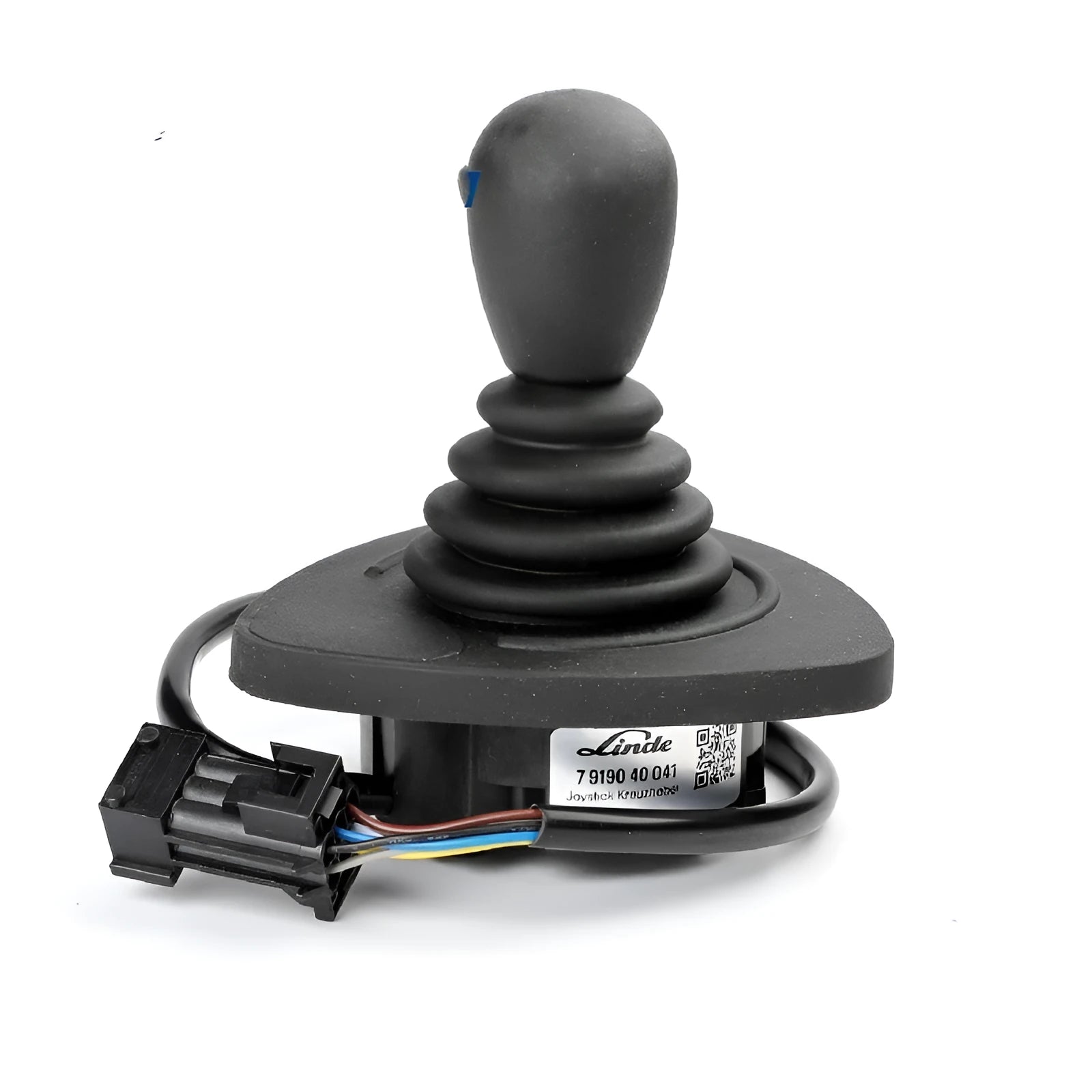 Black ABS plastic hydraulic control lever steering wheel for forklift accessories