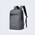 Graphite grey USB business backpack made from Oxford cloth with charging interface