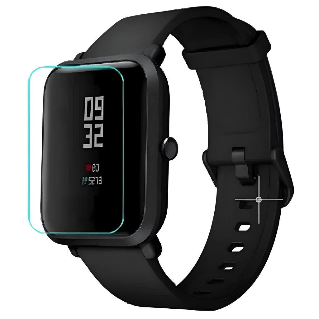 Clear TPU hydrogel screen protection film for Amazfit Bip smartwatch with anti-scratch properties