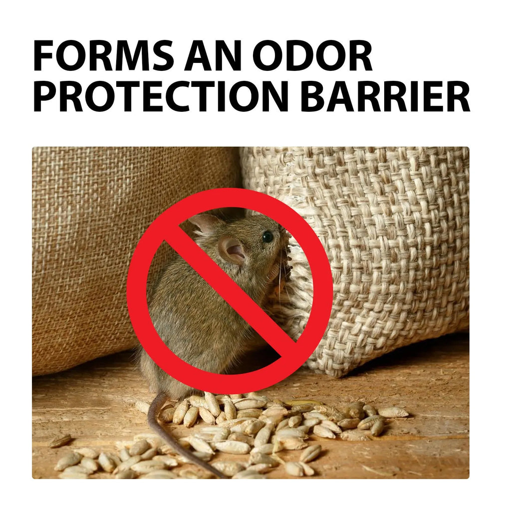 60ml natural rat repellent spray bottle with essential oils for home, outdoor and car rodent protection