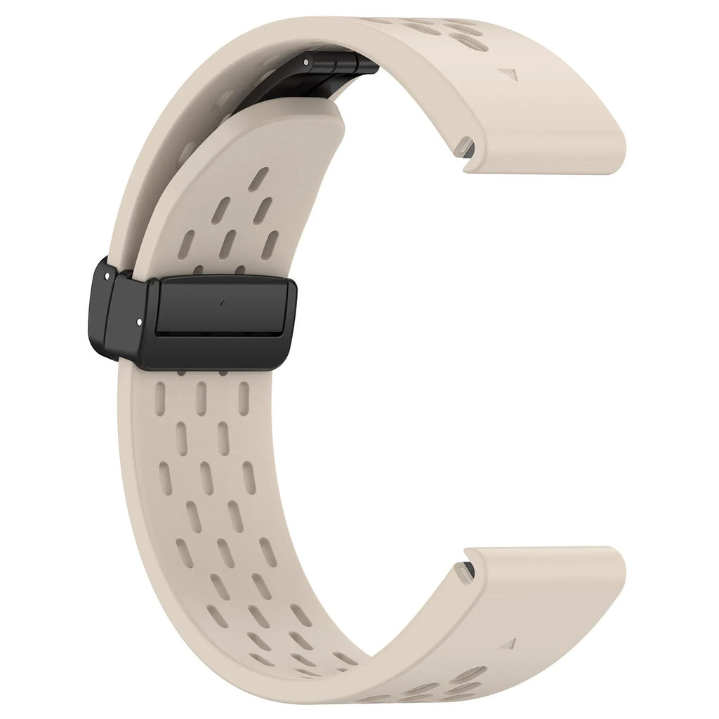 Quick release watch strap for Garmin Fenix 8 and Fenix 7 Pro in multiple colour options showing lug widths.