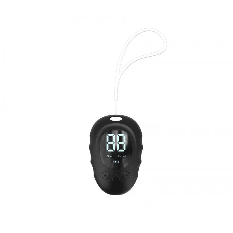 Silicone sleep aid hand grip device in white, black or green colour with charging cable