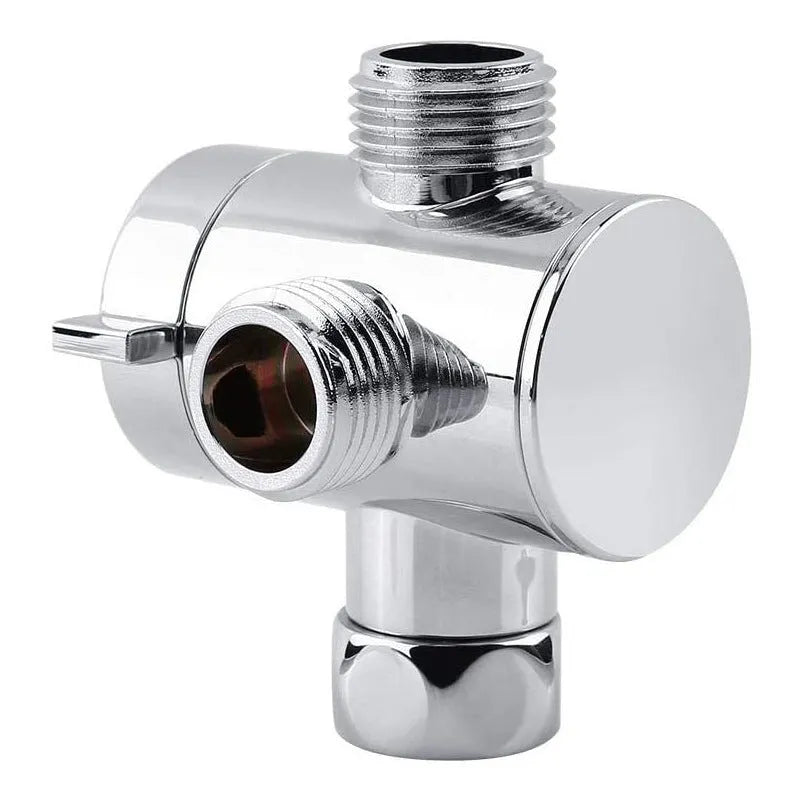 Copper shower water distributor with American bracket in modern simplicity style