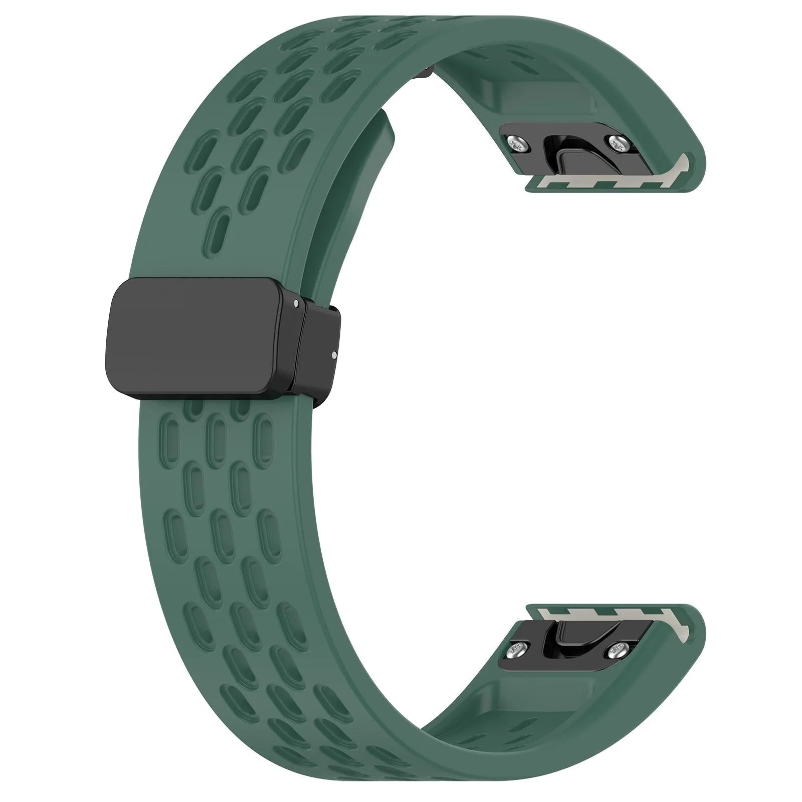 Quick release watch strap for Garmin Fenix 8 and Fenix 7 Pro in multiple colour options showing lug widths.