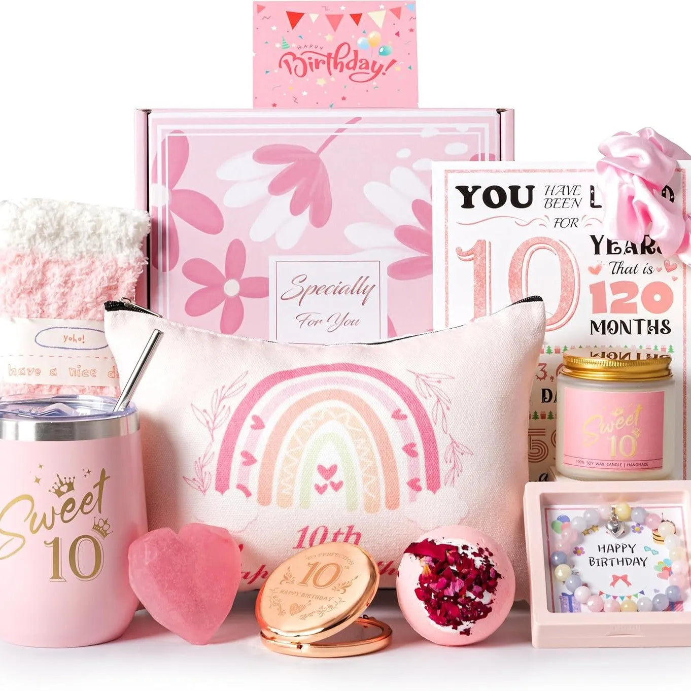 Soy wax aromatherapy candle bath gift set in gift packaging with multiple colour suit variations