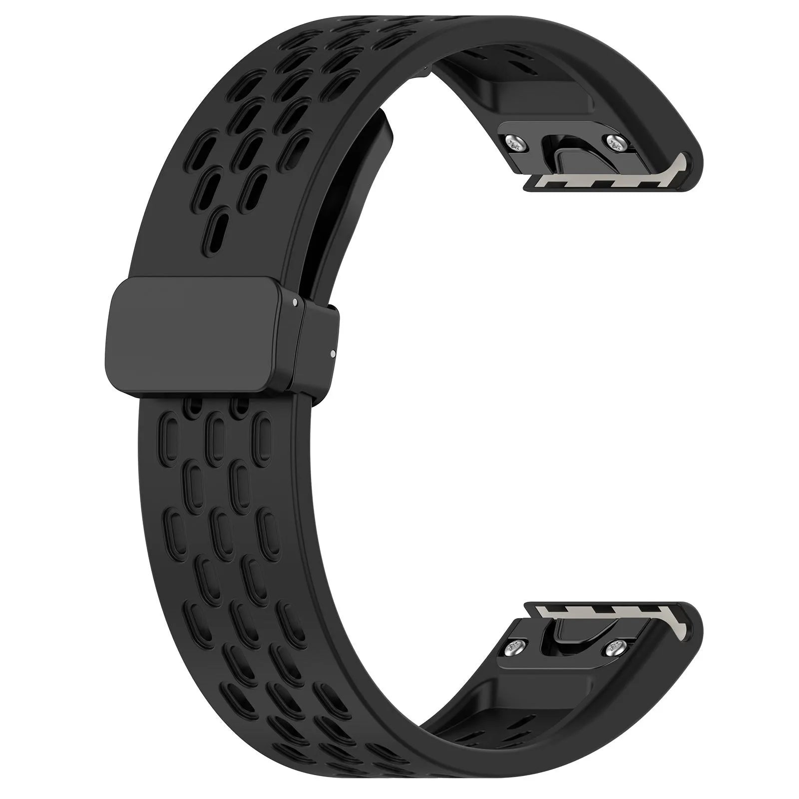 Quick release watch strap for Garmin Fenix 8 and Fenix 7 Pro in multiple colour options showing lug widths.