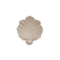White resin simulation scallop shell fruit plate ornament for home decoration