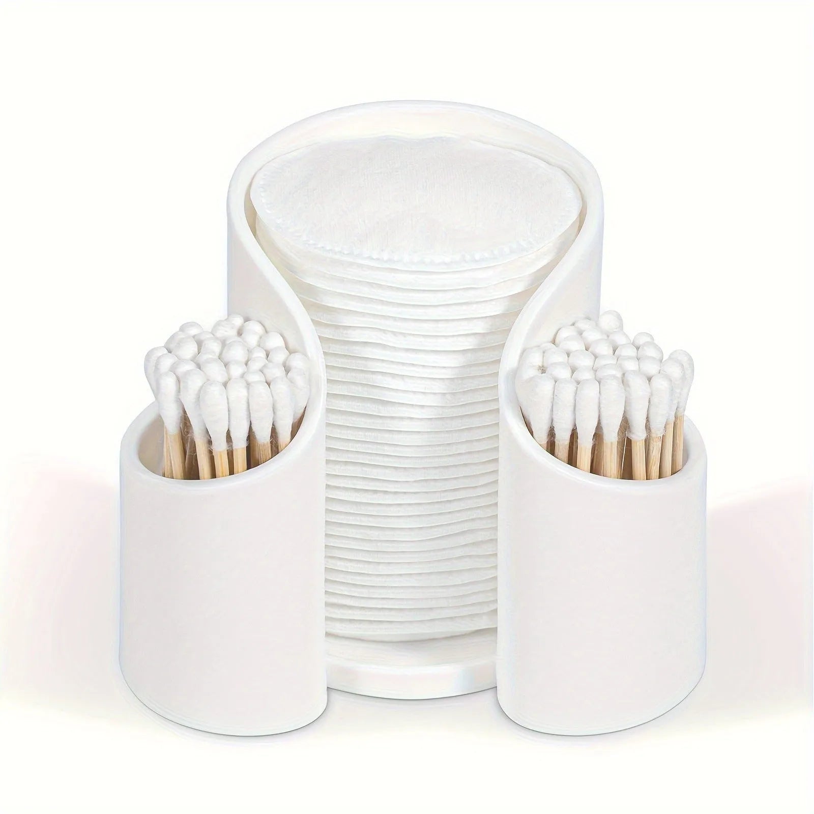 Plastic dental floss storage box in solid colour, modern simplicity style
