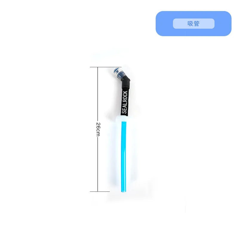 Off-road rough style plastic drinking straw with suction tube for mountain climbing and biking activities
