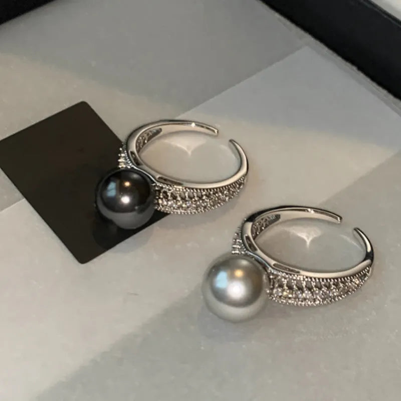 Geometric copper finger ring with adjustable opening for women in colour options J5475 and J5477
