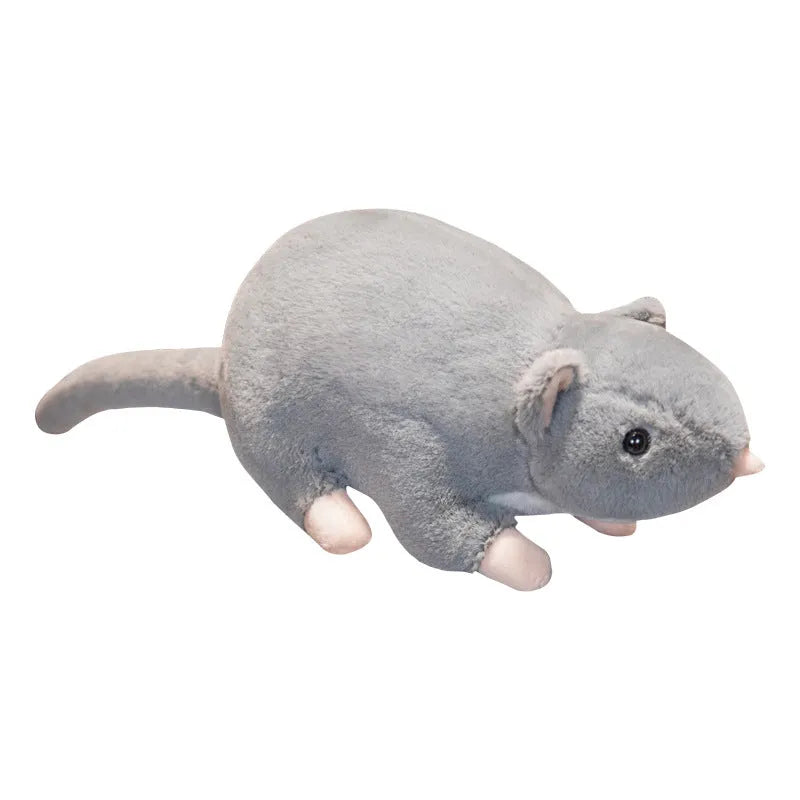 Cartoon mouse plush doll toy in three size options for children and youth