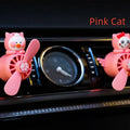 Black husky shaped car air conditioner vent ornament made of ABS plastic