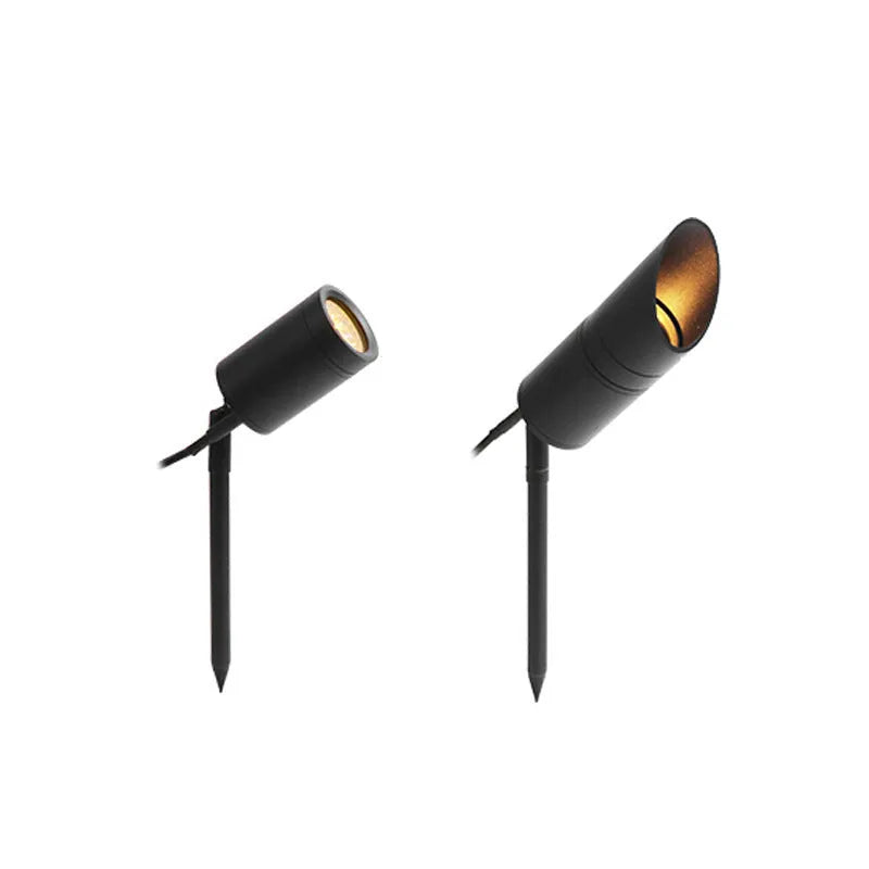 Outdoor aluminium ground lamp with IP65 waterproof rating for courtyard lighting