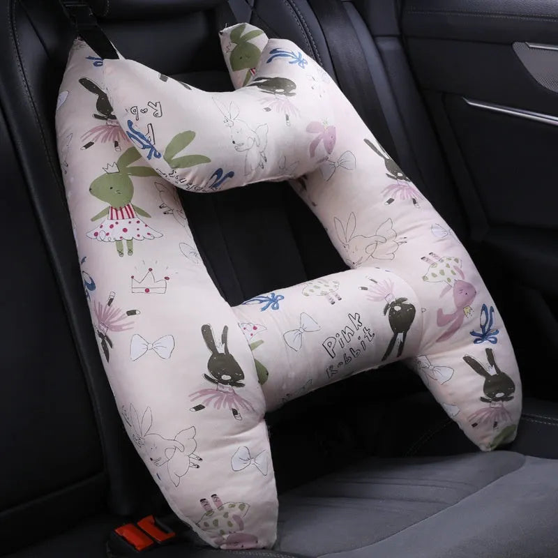 55x70cm car headrest pillow with pearl cotton filling in various pattern options