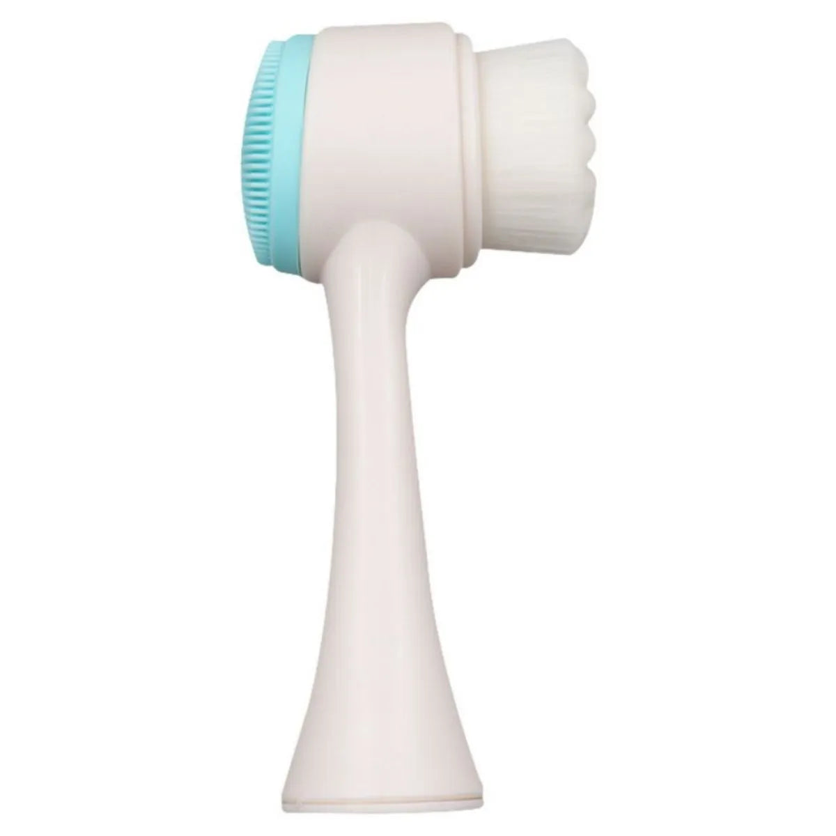 Blue nylon bristle pet paw brush with PP handle for dogs and cats