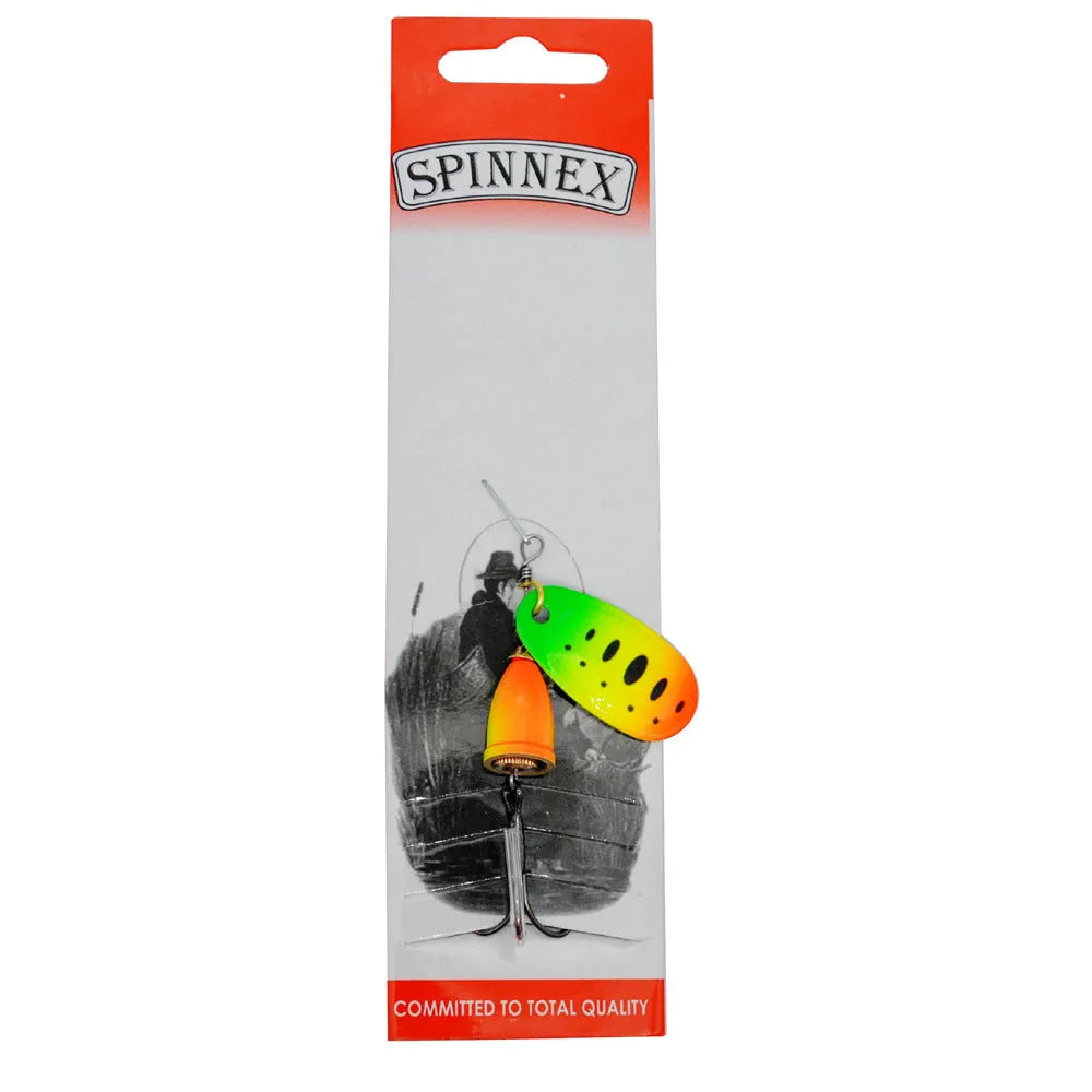 Composite rotating sequins copper bell metal fishing lure in seven colour variations