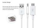 Android universal data cable with 1m black PVC cable and Micro USB connector