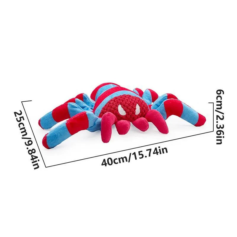 Red teddy toy dog for bite resistant chewing tooth cleaning interactive boredom relief