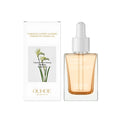 30ml bottle of brightening and firming facial treatment oil with dropper.