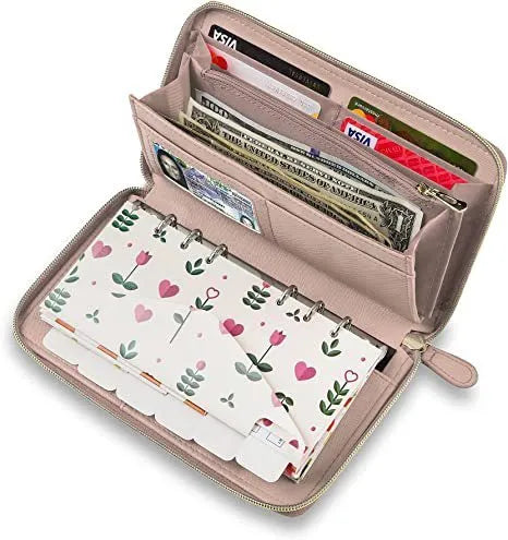 Anti-theft RFID blocking PU leather card holder wallet in various colours.