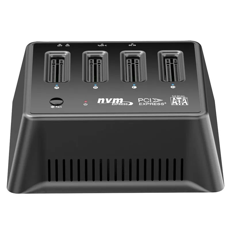 Aluminium M.2 Dual Protocol SSD enclosure base, K30174P2 colour, 90mm long.