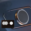 Obsidian black magnetic phone holder with centripetal force technology and alloy construction
