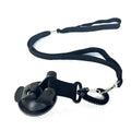 Pet bathing restraint kit with suction cups and traction ropes for dog washing