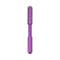 Germanium particles roller beauty massage instrument in purple colour, 193mm handheld facial massage device