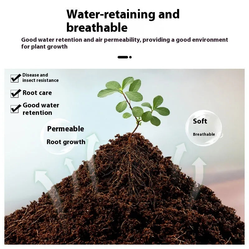 Compressed nutrient soil blocks for vegetable planting with various size specifications displayed