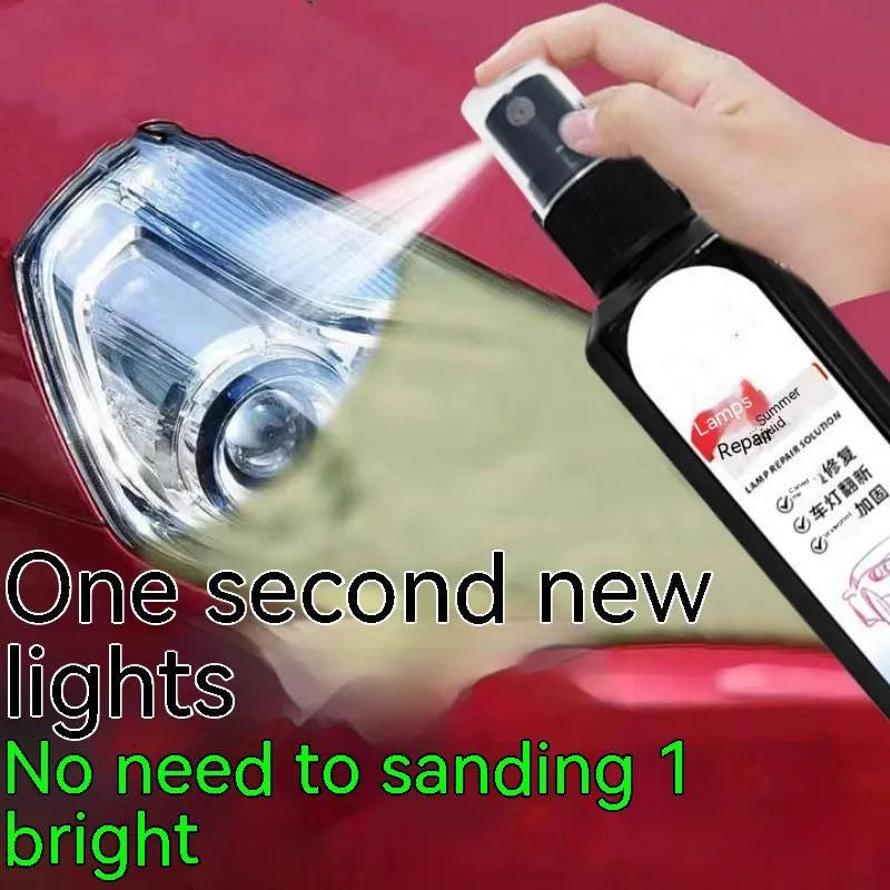 100 ml bottle of car headlight renovation and repairing liquid for plastic lenses