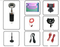 F007plus wireless sound card for mobile phone and computer live broadcasting with condenser microphone