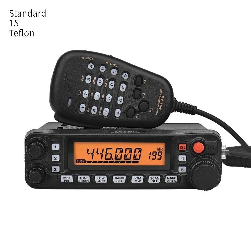 High-power car interphone for self-driving tours with anti-interference function and multiple clamp configuration options