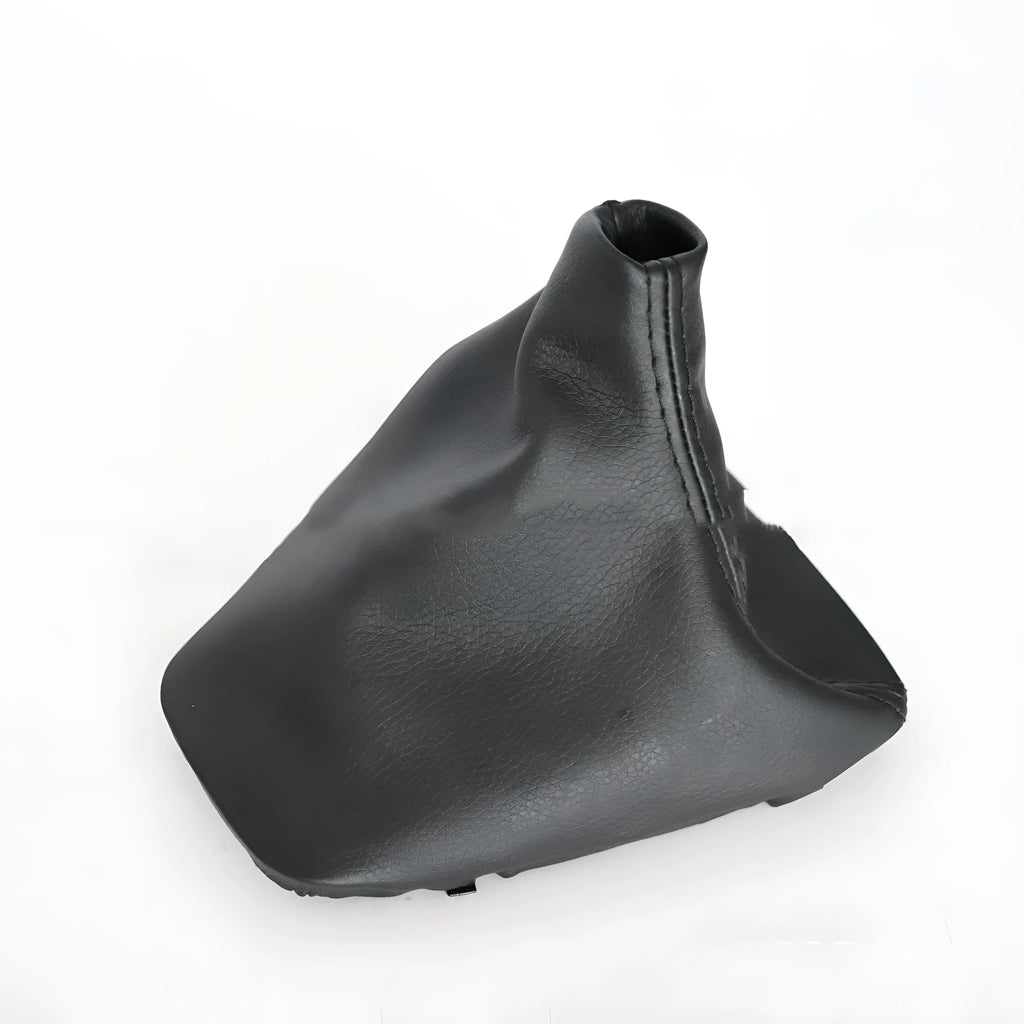 Black PU leather gear lever dust cover for BMW 3 Series E90 E91 E92 E93.