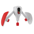 Men's Kegel trainer for PC muscle exercise in black or grey, shown with optional straps and handle.