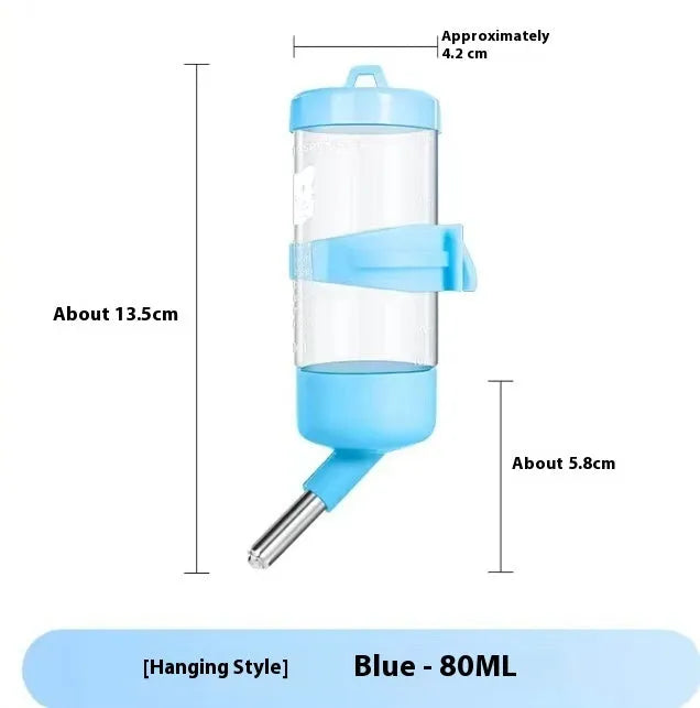 Small pet ball kettle water feeder in assorted colours with leak-proof design
