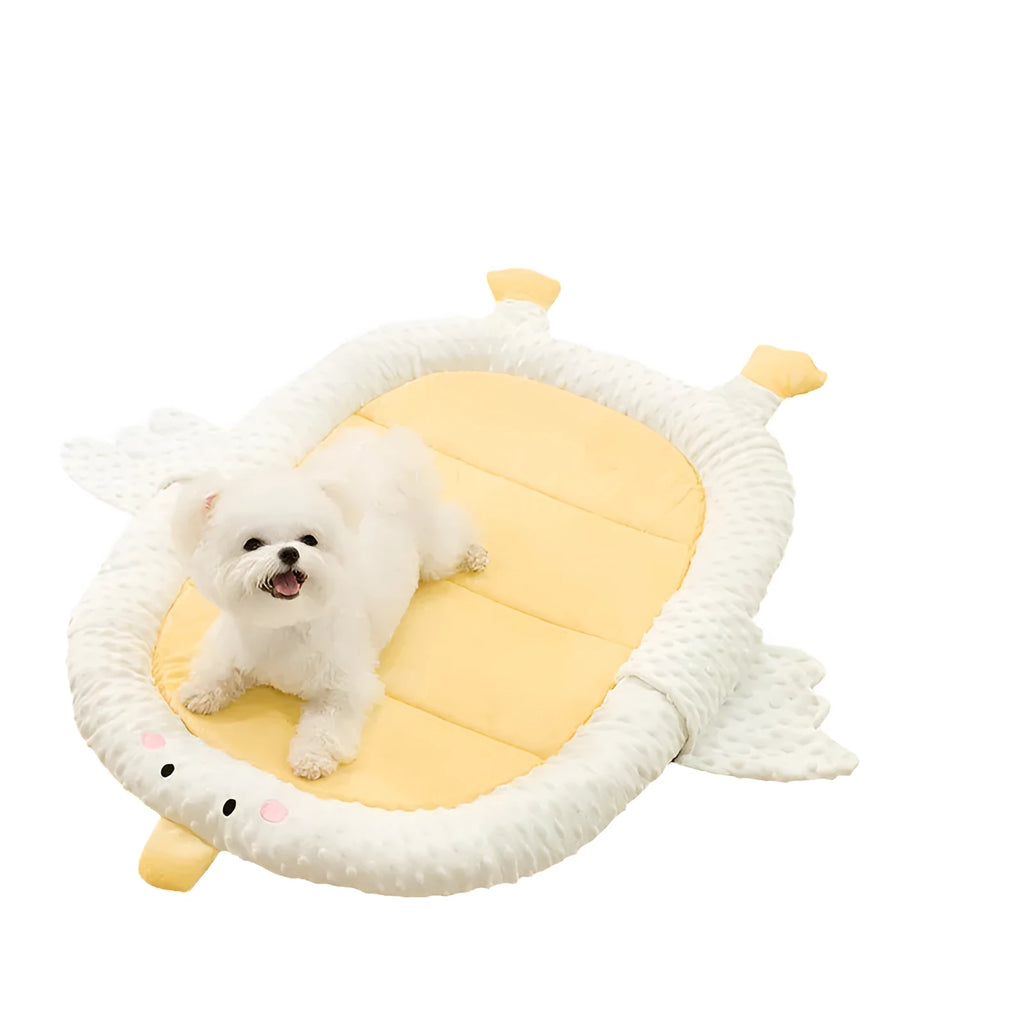 Bedsure orthopedic dog bed with waterproof cover in L size 65x50cm