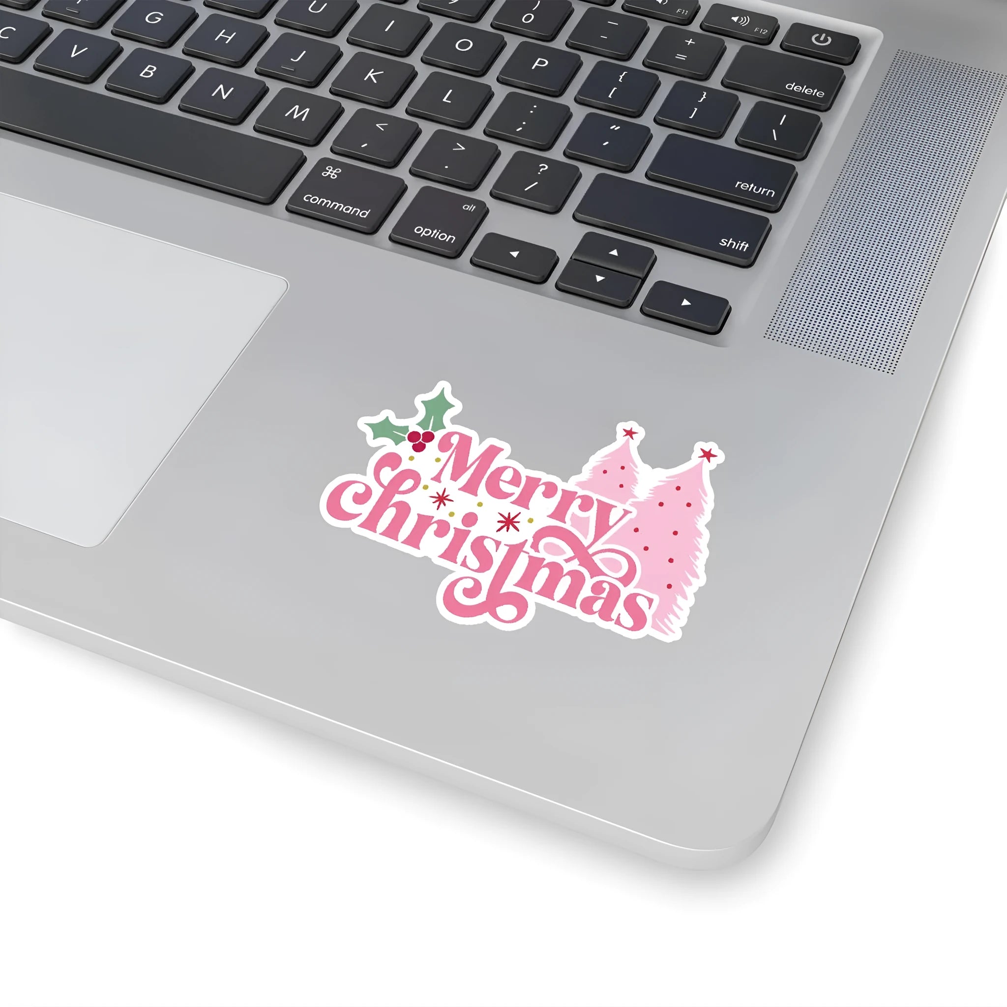 Assortment of 50 cute Christmas-themed waterproof stickers in various designs, each between 4cm and 8cm in size.