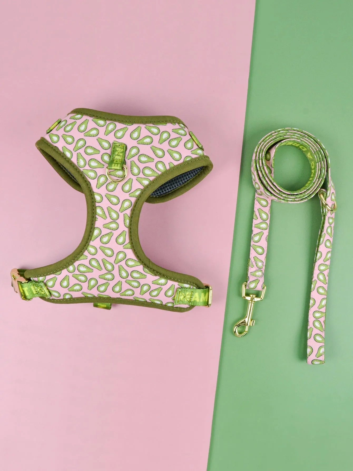 Polyester chest-back haulage rope for medium large dogs in six colour options