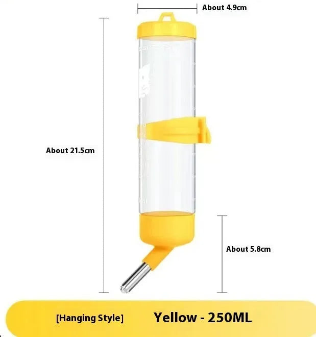 Small pet ball kettle water feeder in assorted colours with leak-proof design