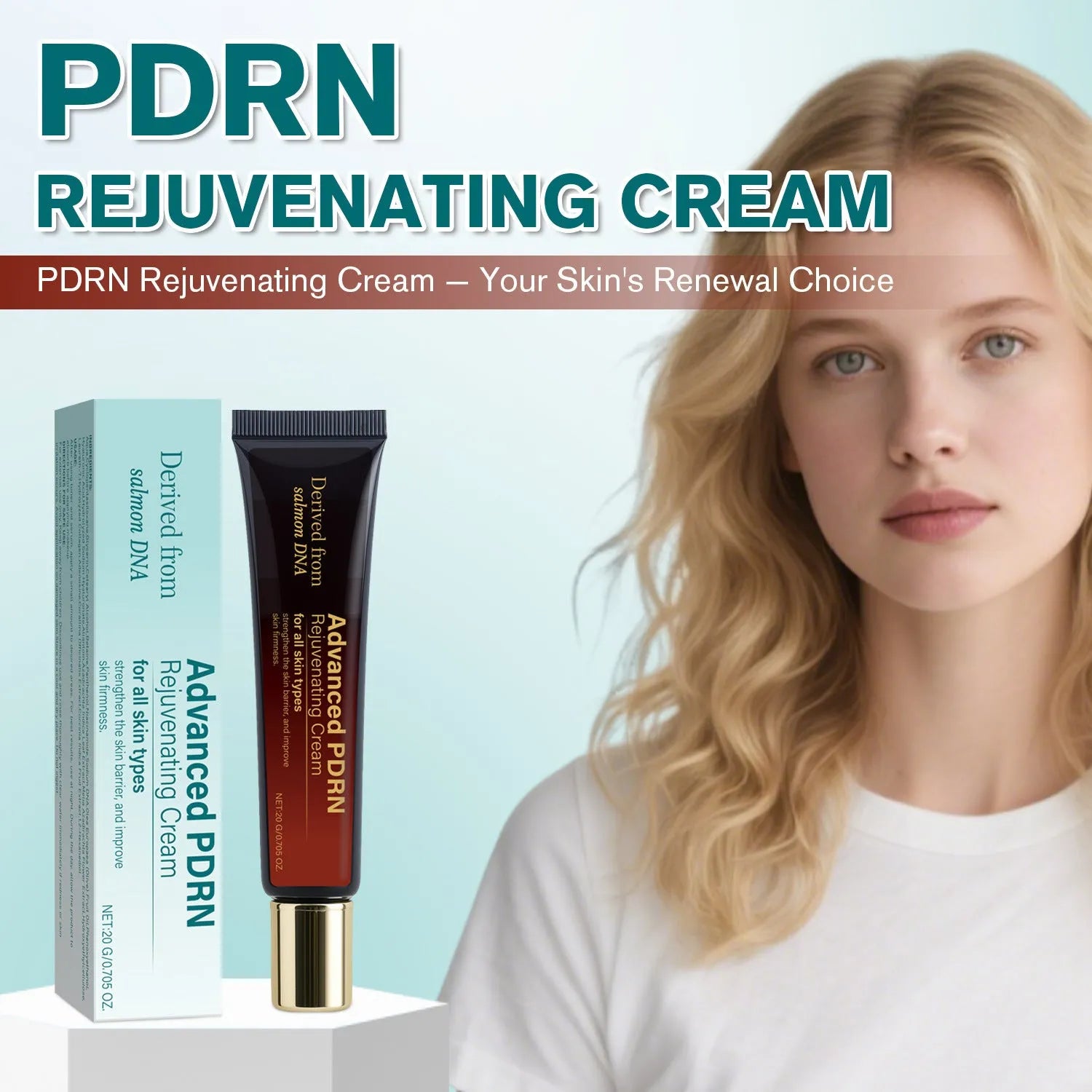 20ml skin moisturising cream in container for general skincare hydration