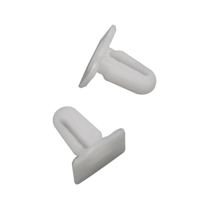 Black D318 style automotive plastic clips and buckles, pack of 60 pieces for vehicle trim repair.