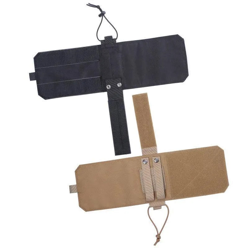 Outdoor adjustable Oxford cloth bottle cover for drinks with PU lining in black and khaki colours