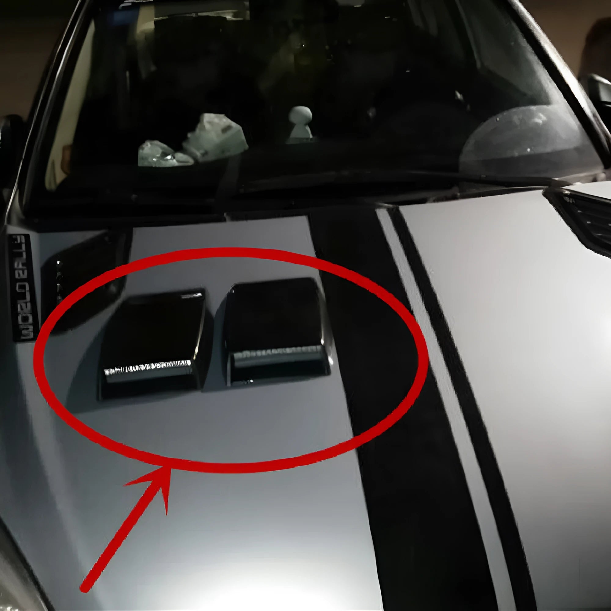 Car decoration air vent simulation inlet in ABS plastic with three colour options